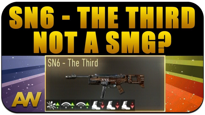 COD Advanced Warfare: SN6 "The Third" - Rare Supply Drops Weapon "Review" (Call of Duty AW)