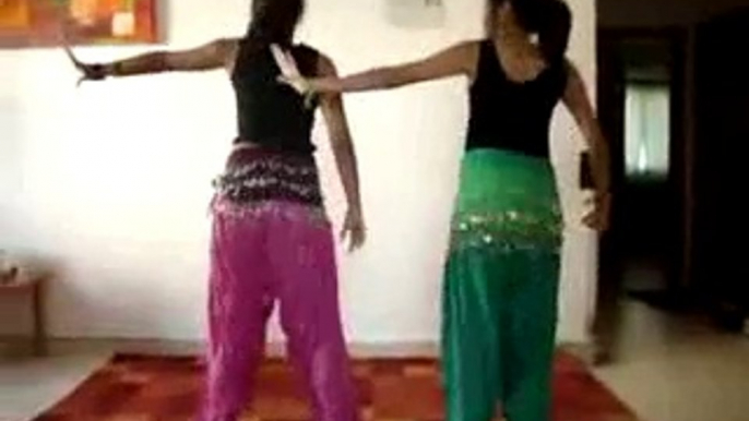 Awesome Indian Girls Dance - Two Desi Dancing Girls