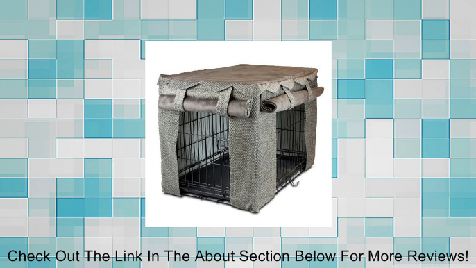 Snoozer Cabana Pet Crate Cover, X-Large, Shona Granite/Dark Chocolate Review