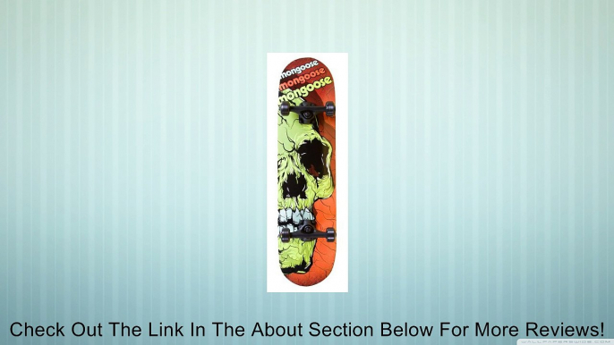 Mongoose Deluxe Series Skateboard with Ramp at 2 Finger Board Review