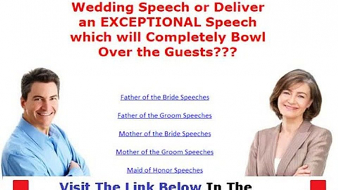 The Wedding Speeches For All Real Wedding Speeches For All Bonus + Discount