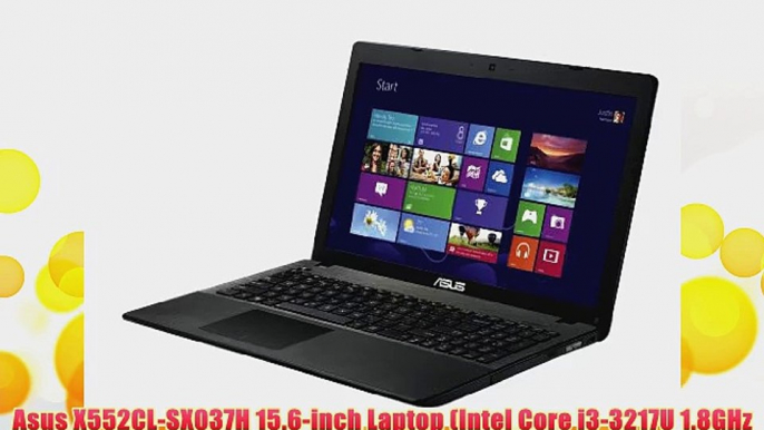 Asus X552CL-SX037H 15.6-inch Laptop (Intel Core i3-3217U 1.8GHz Processor 6GB DDR3 500GB HDD