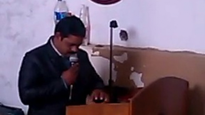 Pastor Ghafoor Preching the Words of God Part 1 Jesus Christ Church in Pakistan
