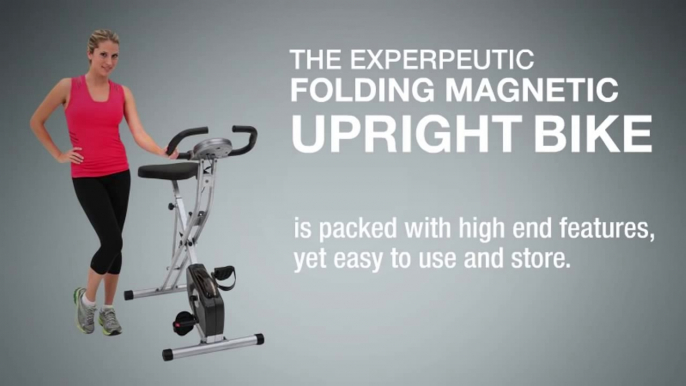 Exerpeutic Magnetic Upright Folding Exercise Bike Review