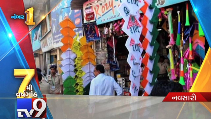 Kite Festival Authorities raise eyebrows over Chinese string sellers, Navsari - Tv9 Gujarati