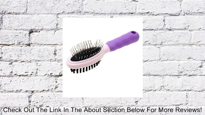 Jardin Pet Dog Brush Grooming Shedding Brush Comb, Purple Review