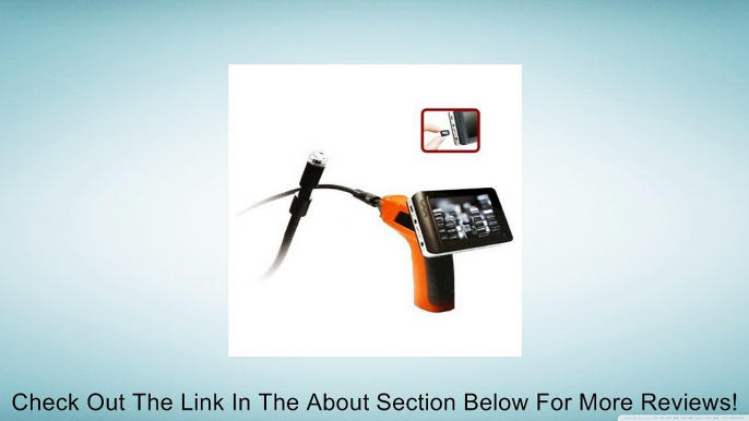 Wireless Recordable Borescope Endoscope Inspection Camera Kit with 3.5" LCD Video Monitor Review