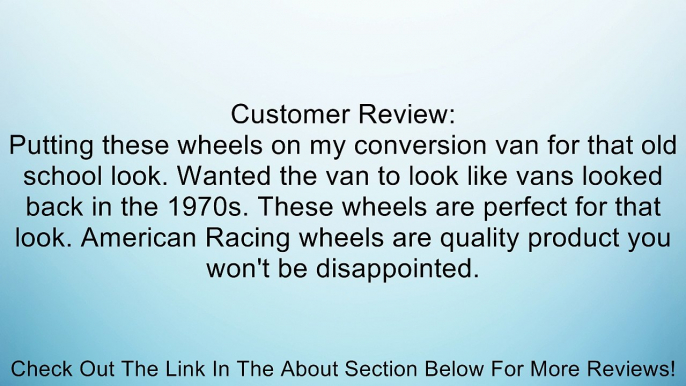 American Racing Vintage Torq Thrust II 15x10 Chrome Wheel / Rim 5x5 with a -44mm Offset and a 83.06 Hub Bore. Partnumber VN8155173 Review