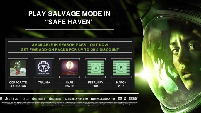 Alien Isolation Salvage DLC Pack - Official Trailer (2015) [EN] HD