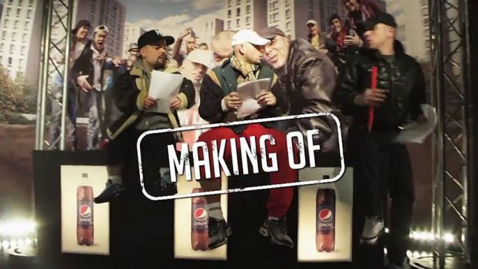 Pepsi - soda, "Le Kaïra shopping et Éric Cantona" - avril 2011 - making of