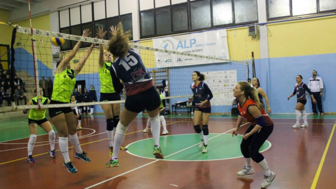 Aversa (CE) - Alp Volley - CUS Napoli 3 a 0 (10.01.15)