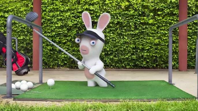 Ubisoft - jeu vidéo Les Lapins Crétins, "Les Lapins Crétins au Golf" - avril 2013