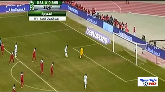 اهداف مباراة السعودية وكوريا الشمالية 4-1 - 14-1-2015 - فهد العتيبي