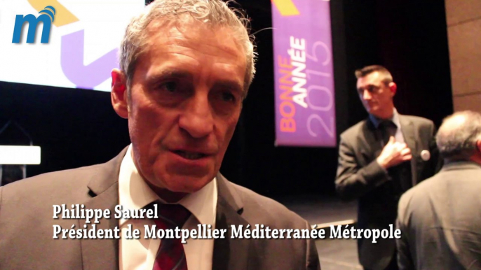 Les Voeux 2015 de Philippe Saurel, président de Montpellier Méditerranée Métropole, maire de Montpellier, pour la Frenchtech