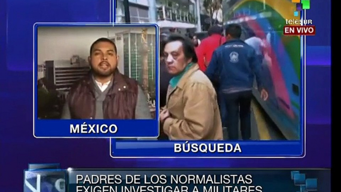 Inicia en México búsqueda ciudadana de los normalistas desaparecidos