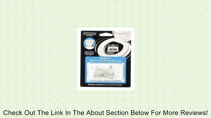 Bemis Mfg STATITEKIT Toilet Seat Hardware Kit or Kitchen Fits Bemis, Mayfair & Statite Review