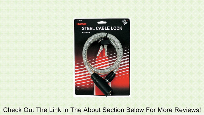 Hawk TZ7850 Heavy Duty Cable Lock Review