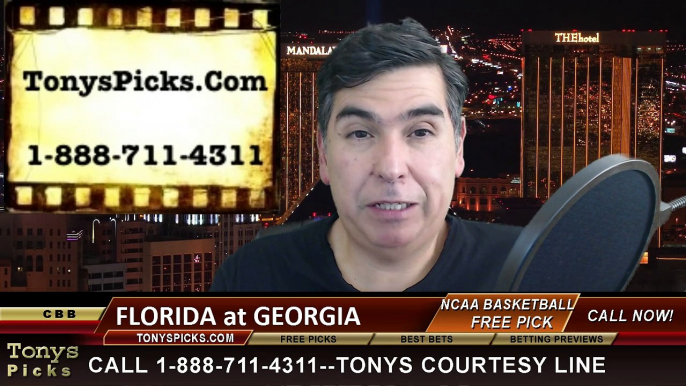 Georgia Bulldogs vs. Florida Gators Free Pick Prediction NCAA College Basketball Odds Preview 1-17-2015