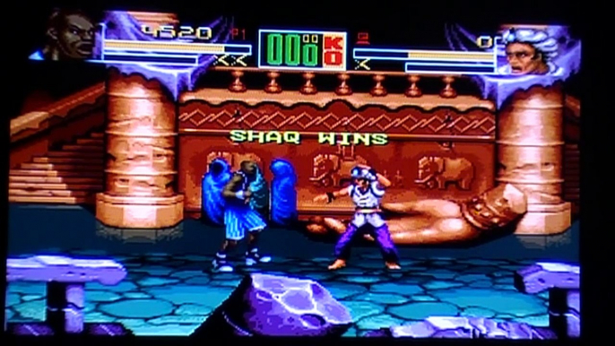 test shaq fu sur megadrive chaine retrogaming à l'arrache