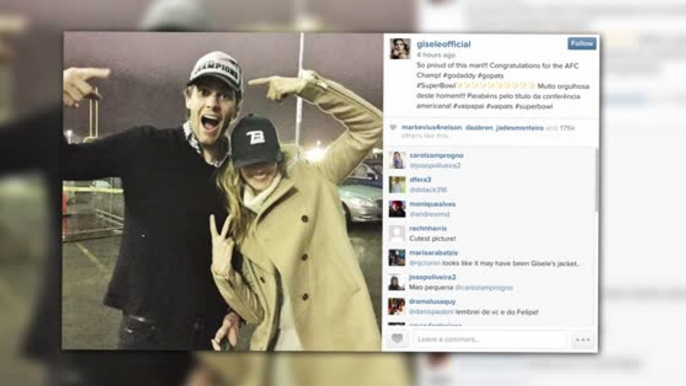 Gisele Bundchen Is Tom Brady's Biggest Fan