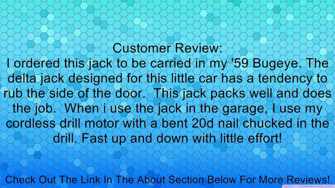 1 Ton Scissor Jack Review