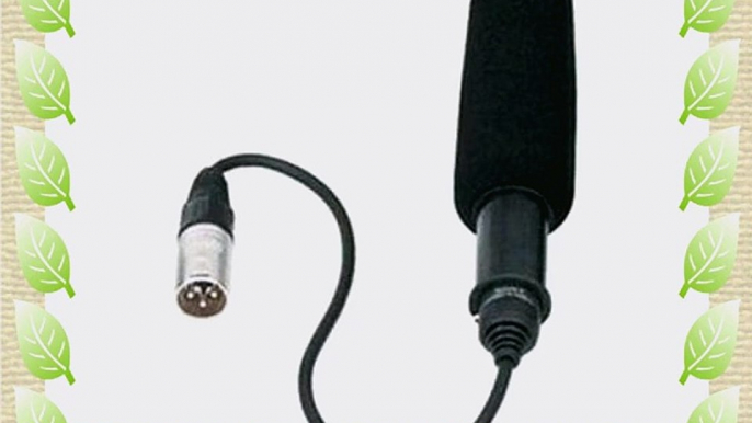 Sony ECM-NV1 Short Monoaural Electolet Condenser Microphone with XLR Connection for the DSR-PD170