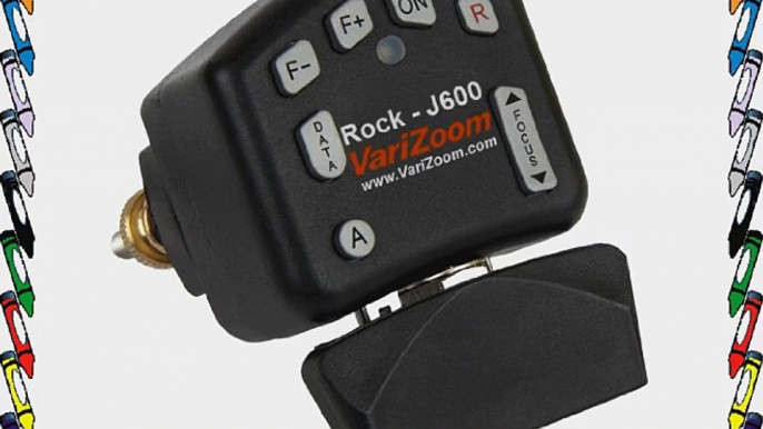 Varizoom VZROCK-J600 New Lens Control for JVC GY-HM 600 and GY-HM 650 (Black)