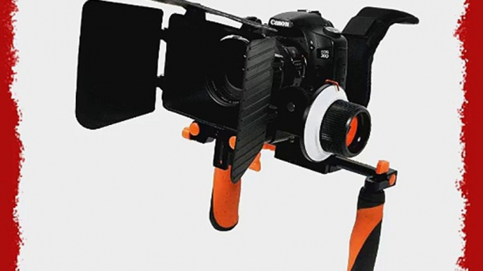 DSLR Rig Shoulder Support RL02MSET O Rig Mount Stabilizer Matte Box Follow Focus Set for Nikon