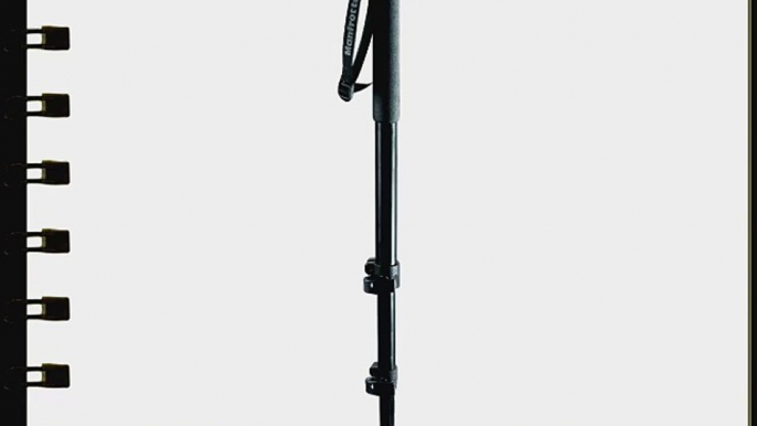 Manfrotto 557B Video Monopod w/ 3273 Sliding Rapid-Connect Plate System