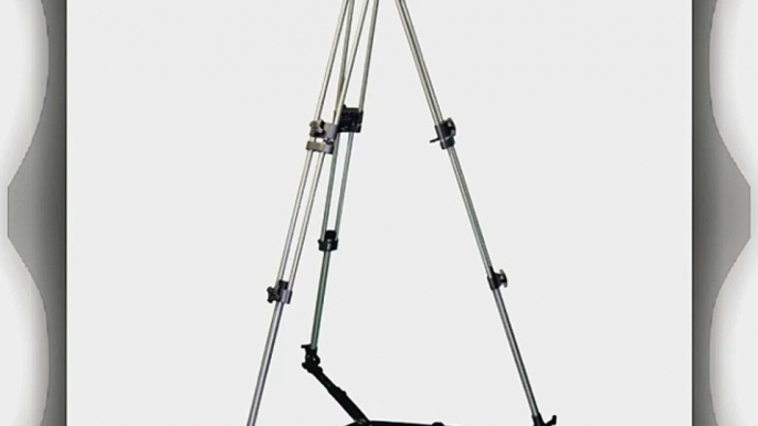 VariZoom VZ-T100A Heavy Duty Aluminum Video/Tripod with 100mm Bowl and Carry Case