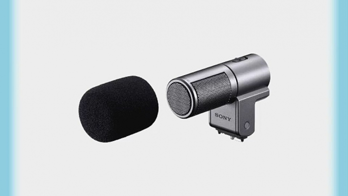 Sony ECMSST1 Compact Stereo Microphone for NEX-3/NEX-5 Camera