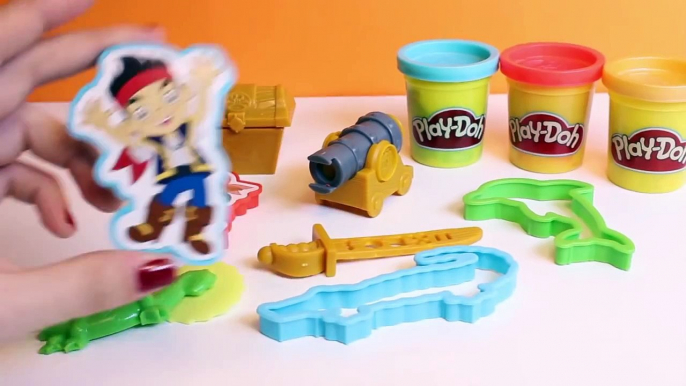 Play Doh Jake and The Neverland Pirates Treasure Creations Playdough Playset Hasbro Toys