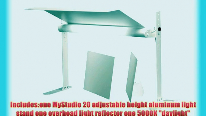 MyStudio? MS20LK 5000K Fluorescent Lighting Kit for MyStudio? MS20 Tabletop Photo Studio