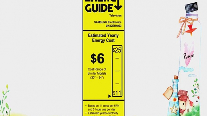 Samsung UN32EH4003 32-Inch 720p 60Hz LED TV (2012) Includes HDMI Cable