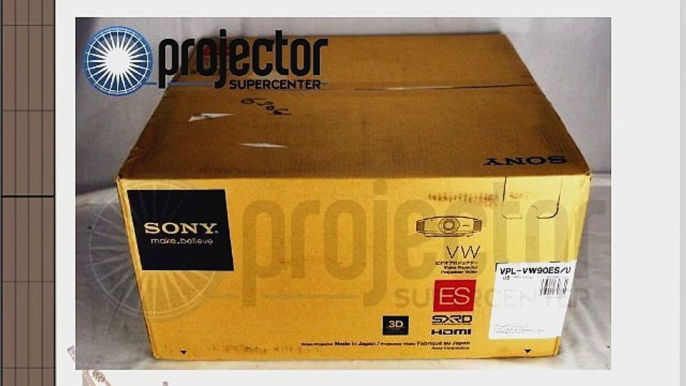 VPL-VW90ES 3D Ready SXRD Projector - 1080p - HDTV - 16:9