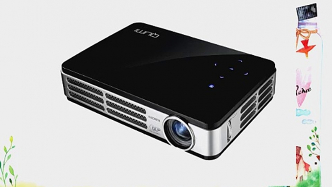 Vivitek Qumi Q2-LITE B 300 Lumen WXGA HDMI 3D-Ready HD 720p Pocket DLP Projector (Black)