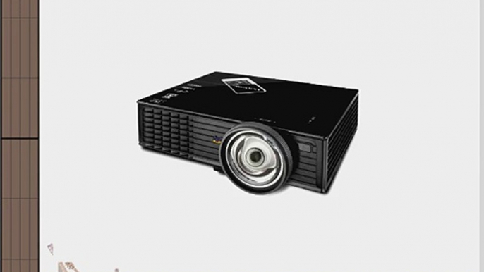 ViewSonic PJD6683WS WXGA 1280x800 DLP Projector 3000 ANSI Lumens 15000:1 Contrast Ratio - Black