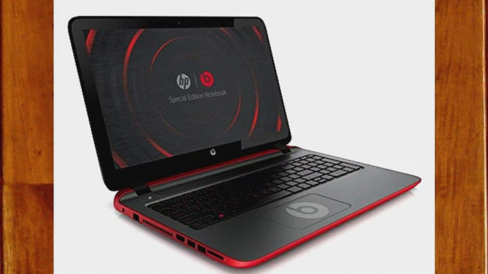 HP Pavilion Beats Special Edition 15-p011nf PC portable tactile 156 Rouge/Argent (AMD A8 4