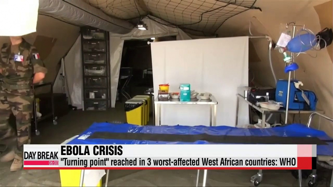 Ebola crisis reaching a "turning point"