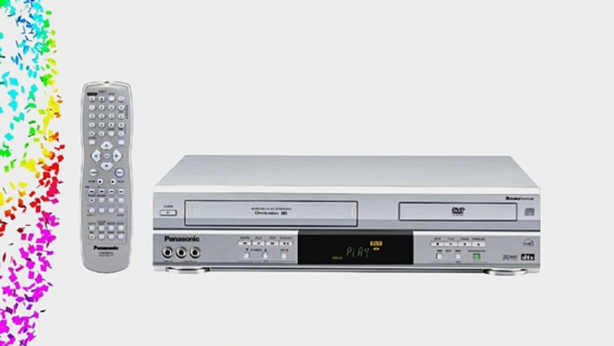 Panasonic PV-D4743S Progressive-Scan DVD-VCR Combo  Silver