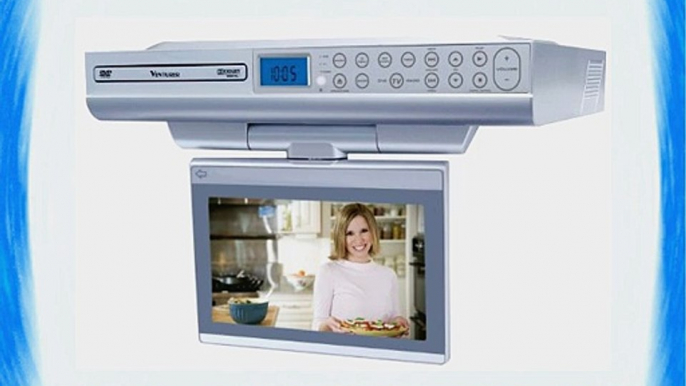 Venturer KLV39082 8-Inch Undercabinet Kitchen LCD TV/DVD Combo