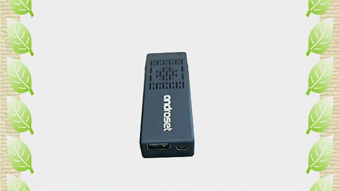 ANDROSET Android 4.2 Mini PC TV Box RK3188 Quad Core A9 BT AirPlay DLNA (Quad Core MK908 Anroid)