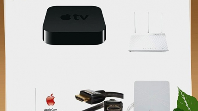 For the Apple Lover Cut-the-Cord Bundle (Includes: Router Antenna Apple TV HDMI cable and AppleCare)