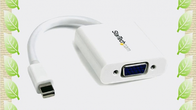 StarTech.com MacBook to VGA Adapter - Mini DisplayPort to VGA Converter - Thunderbolt to VGA