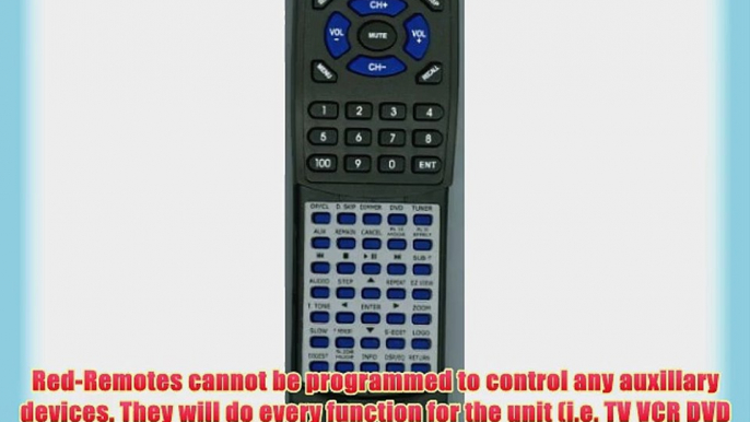 SAMSUNG Replacement Remote Control for HTWP38 HTP40 HTP38 AH5901506D