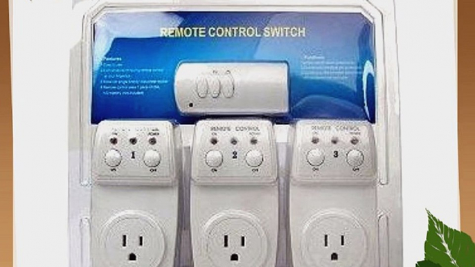 Wireless Remote Control Switch- 3 Pack