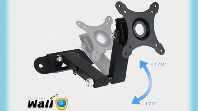 TaoTronics? TT-TM03 Articulating Tilt Swivel Wall Mount Bracket for 13-27 Inches LED LCD Plasma