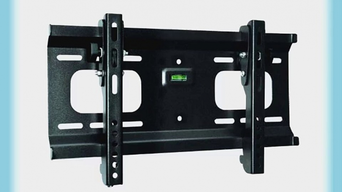 Black Adjustable Tilt/Tilting Wall Mount Bracket for Sceptre X409BV-FHDR 39 inch LED HDTV TV/Television