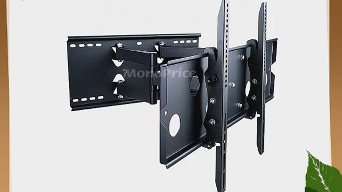 EZ Mounts -Heavy Duty Full Motion Corner TV Wall Mount Bracket - Articulating - Tilt