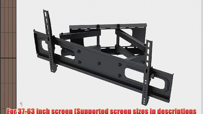 Mount-It! Articulating Wall Mount for Flat Panel TVs